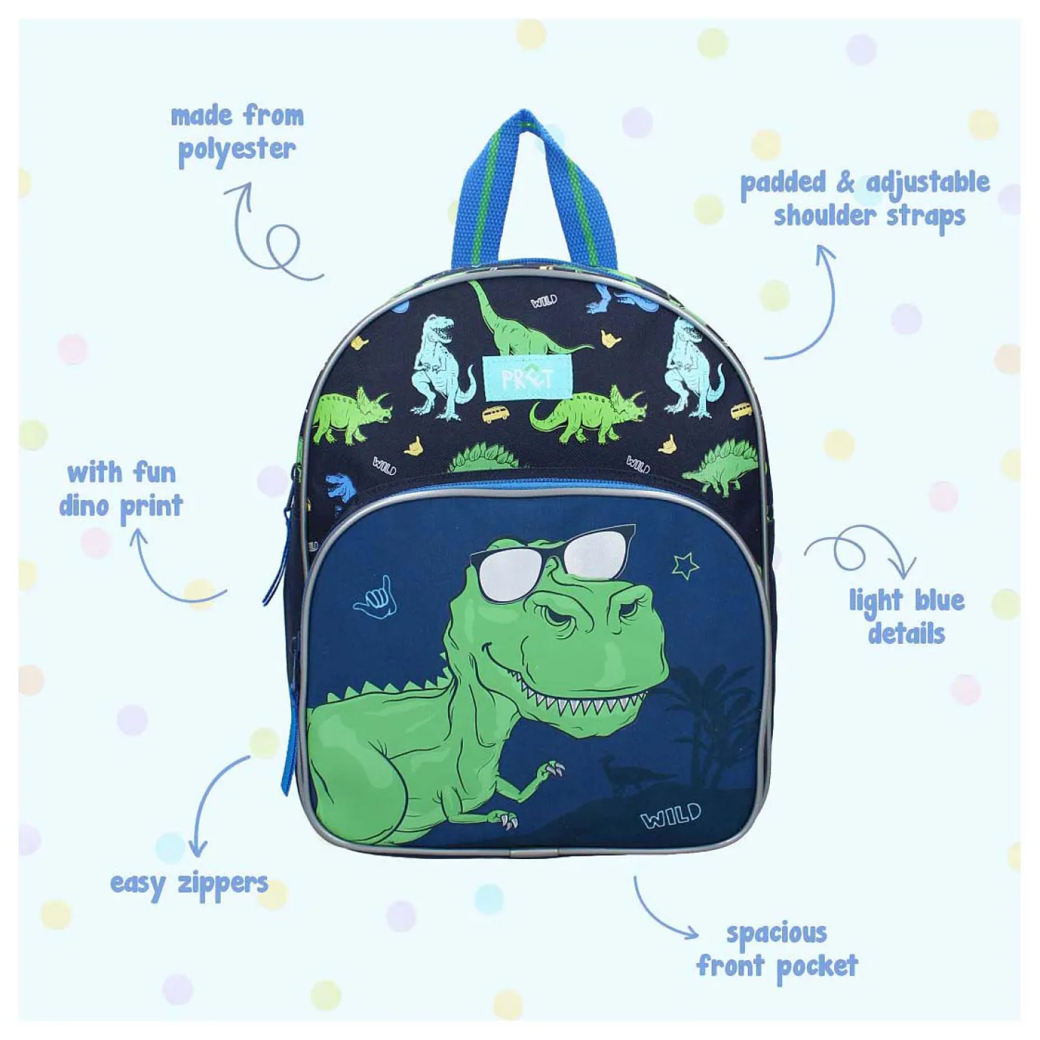 Pret Rugtas Happy Go Lucky Dino