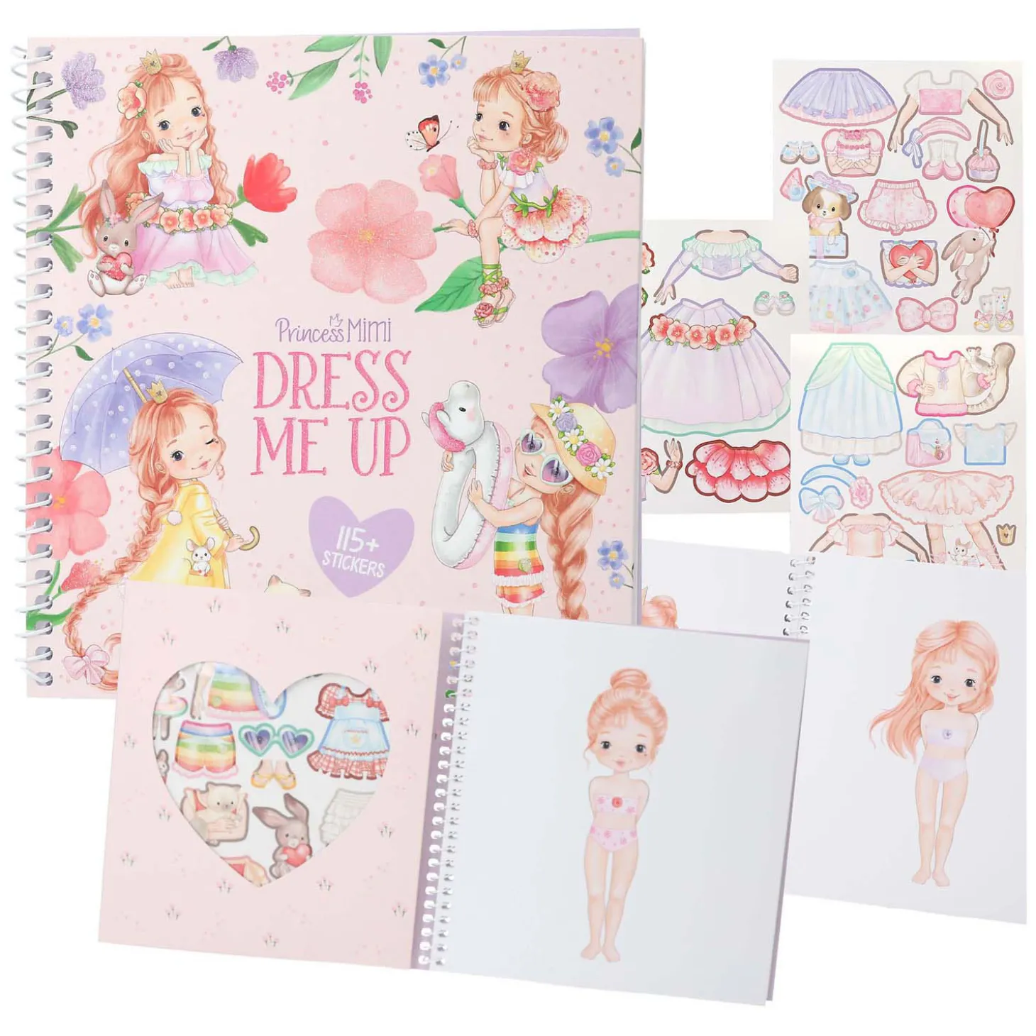 Princess Mimi Dress Me Up Stickerboek