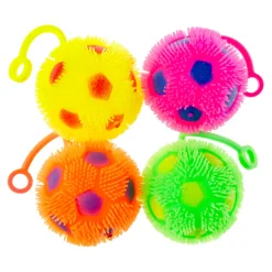 Pufferbal Voetbal, 6,5cm