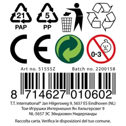 Pufferz Pufferbal Rugby, 14cm