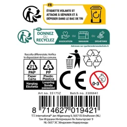 Pufferz Pufferfiguur Regenboog, 50cm