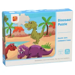 Puzzel Dino's, 24st.