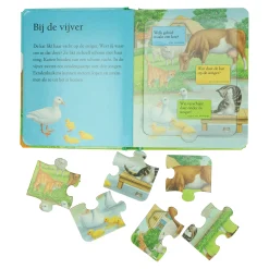 Puzzelboek Boerderij - 5 Legpuzzels