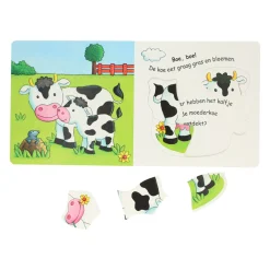 Puzzelboek Boerderij - 4 Puzzels