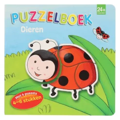 Puzzelboek Dieren - 4 Puzzels