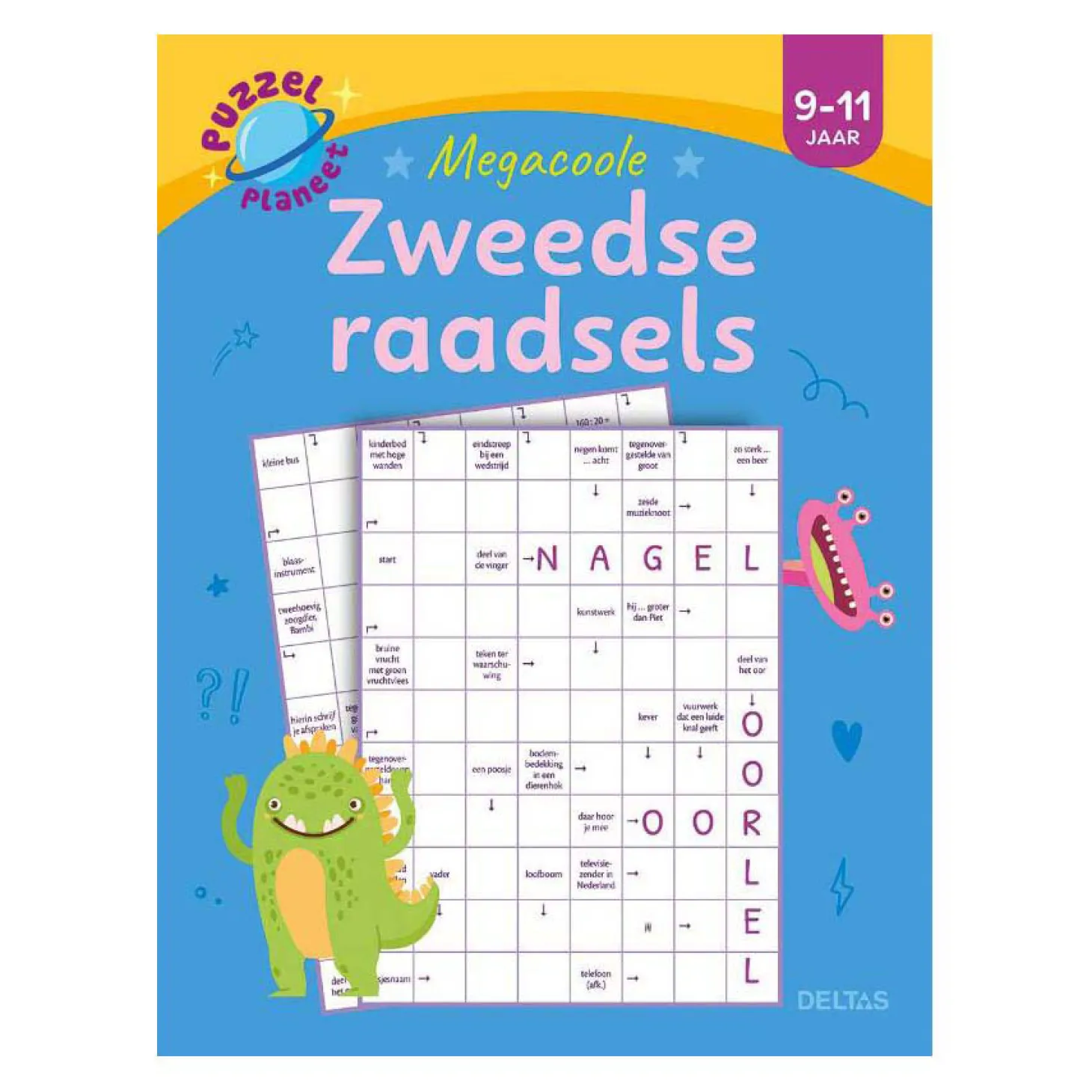 Puzzelplaneet - Megacoole Zweedse Raadsels 9-11 jaar