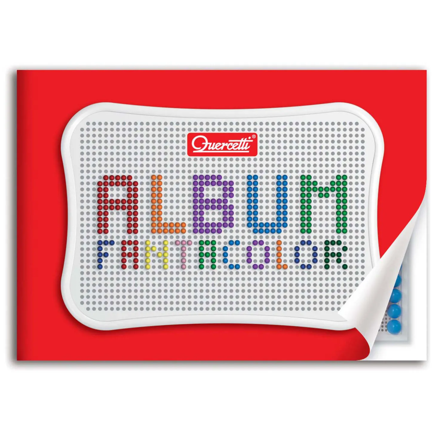 Quercetti Fantacolor Design Insteek mozaïek, 300 Pins