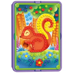 Quercetti Insteek Mozaïek Dieren, 300 Pins