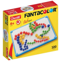 Quercetti Insteek Mozaïek, 100 pins