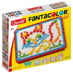 Quercetti Insteek Mozaïek, 150 pins