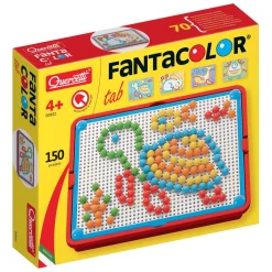 Quercetti Insteek Mozaïek, 150 pins