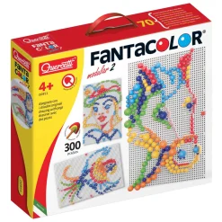 Quercetti Insteek Mozaïek, 300 pins