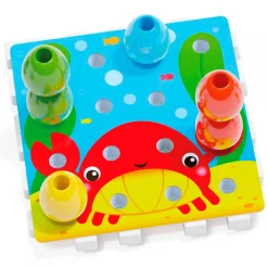 Quercetti Jumbo Insteek Pinnen, 20dlg.