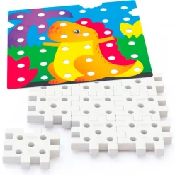 Quercetti Jumbo Insteek Pinnen, 45dlg.