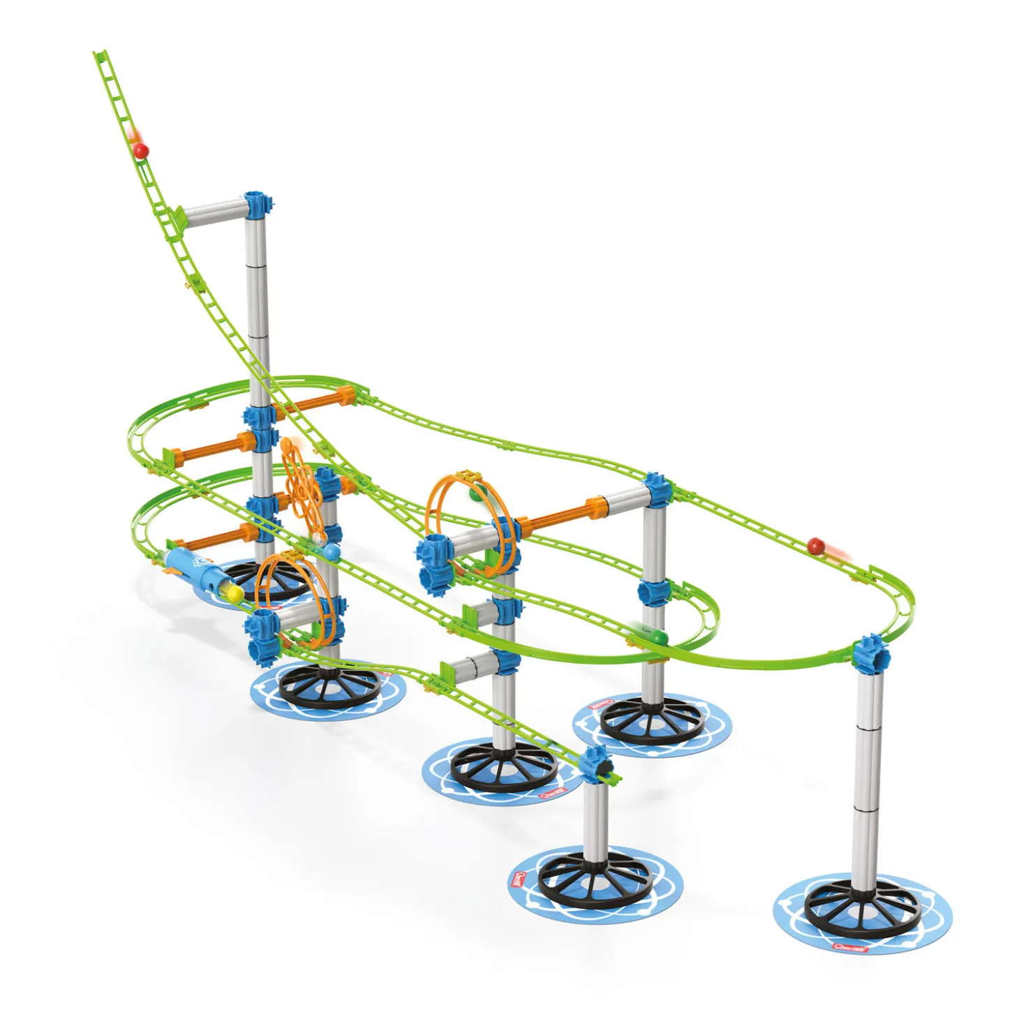 Quercetti Knikkerbaan Skyrail Evolution, 174dlg.