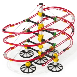 Quercetti Knikkerbaan Suspension, 132dlg.