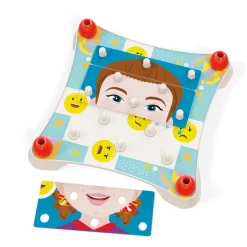 Quercetti Maak een Gezicht Puzzel, 12dlg.