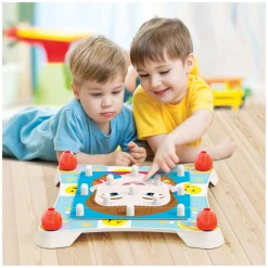 Quercetti Maak een Gezicht Puzzel, 12dlg.