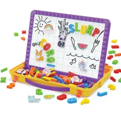 Quercetti Magneetbord Letters in Opbergkoffer