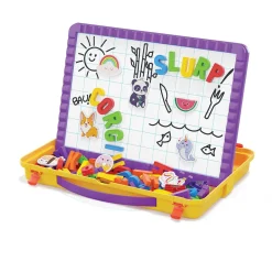 Quercetti Magneetbord Letters in Opbergkoffer