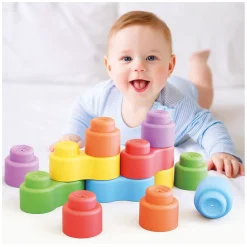 Quercetti Momy Soft Bouwblokken, 12dlg.