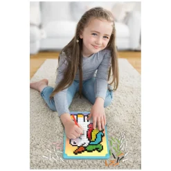 Quercetti Pixel Art Basis Eenhoorn, 880dlg.