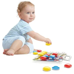 Quercetti Pixel Baby Insteekmozaïek Slak