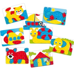 Quercetti Pixel Baby Insteekmozaïek Poes