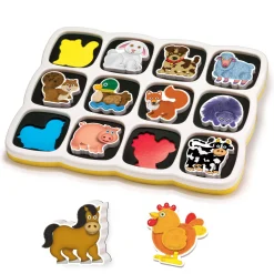 Quercetti Smart Magneet Puzzel Boerderij