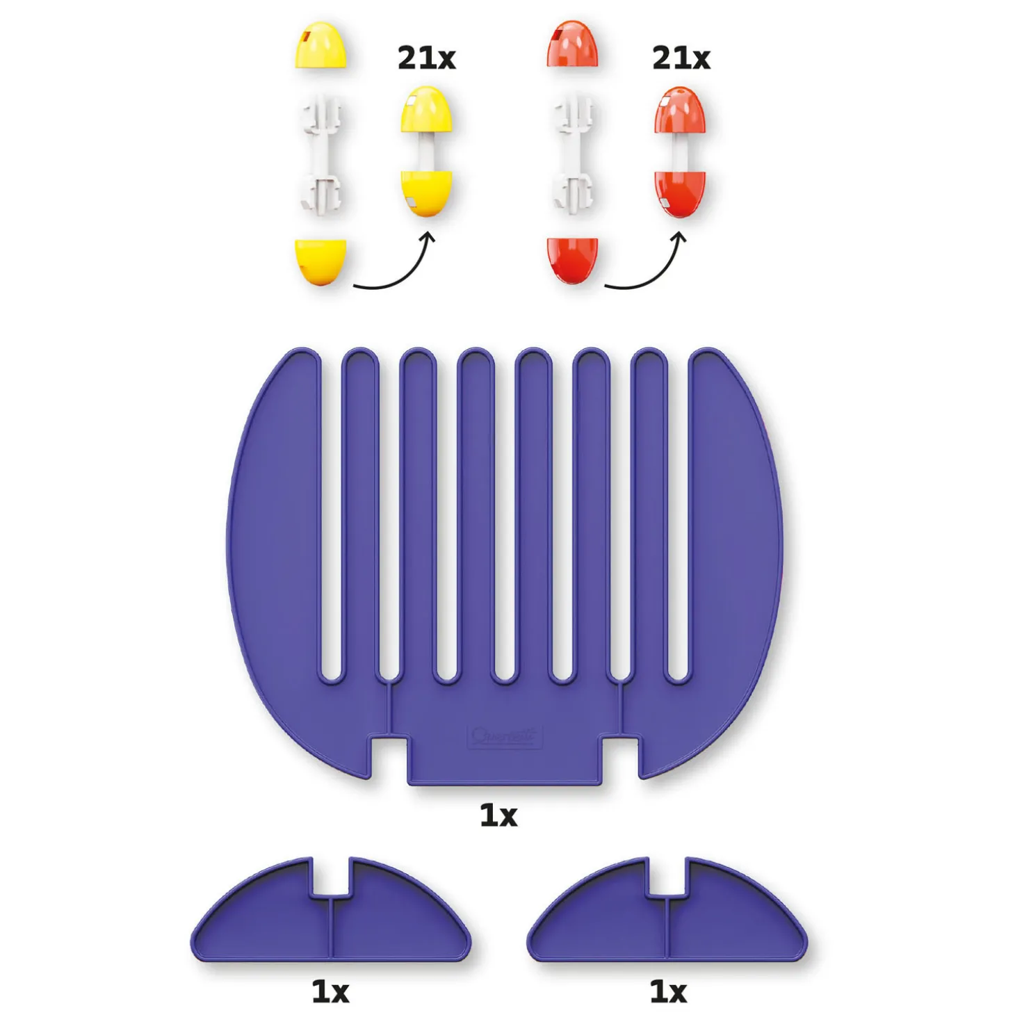 Quercetti Vier op een Rij Bordspel