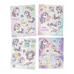 Raamstickers Eenhoorn, 16x21cm