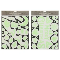 Raamstickers Glow in the Dark Kerst