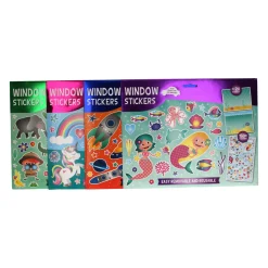 Raamstickers Hip, 4ass