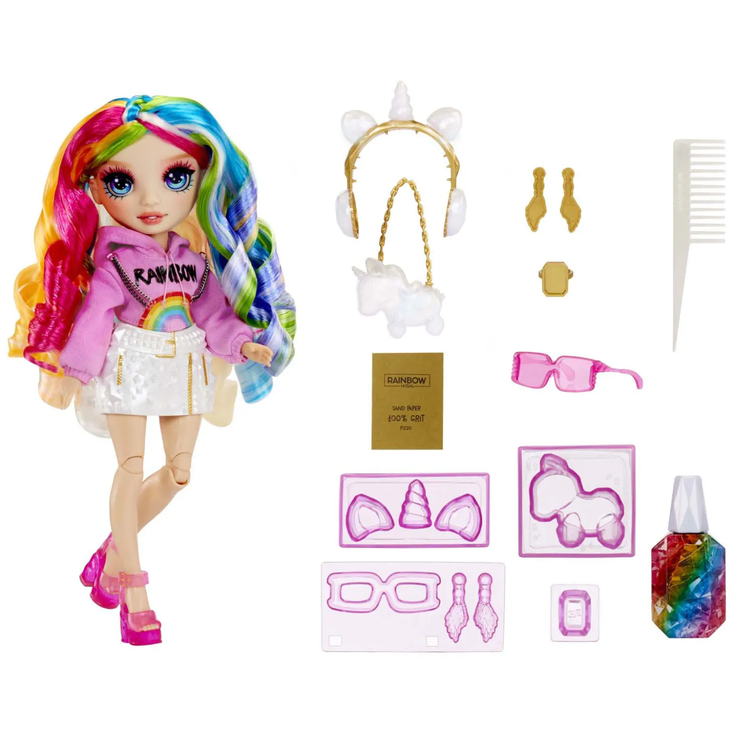 Rainbow High Crystal Fashion Modepop - Amaya