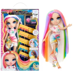 Rainbow High Modepop met Haarkrijt - Amaya Regenboog