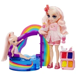 Rainbow High Pop Kleine Zwembaddag met Blush Speelset