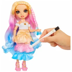 Rainbow High Watercolor & Create-modepop - Bruine ogen