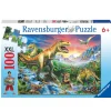 Ravensburger Bij de dinosaurussen, 100st. XXL