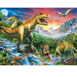 Ravensburger Bij de dinosaurussen, 100st. XXL