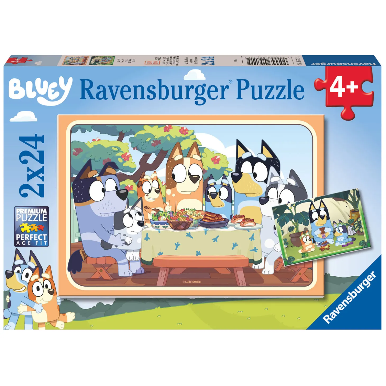 Ravensburger Bluey Legpuzzel 2x24st.
