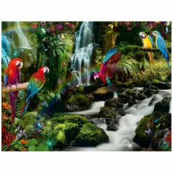 Ravensburger Bonte Papegaaien in de Jungle Legpuzzel, 2000st.