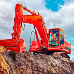 Ravensburger Bouwmachines aan het Werk Puzzel, 3x49st.