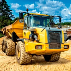 Ravensburger Bouwmachines aan het Werk Puzzel, 3x49st.