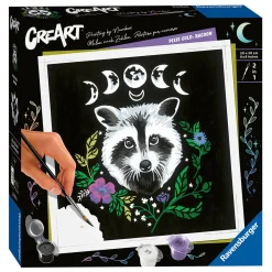 Ravensburger CreArt - Pixie Cold Edition Raccoon