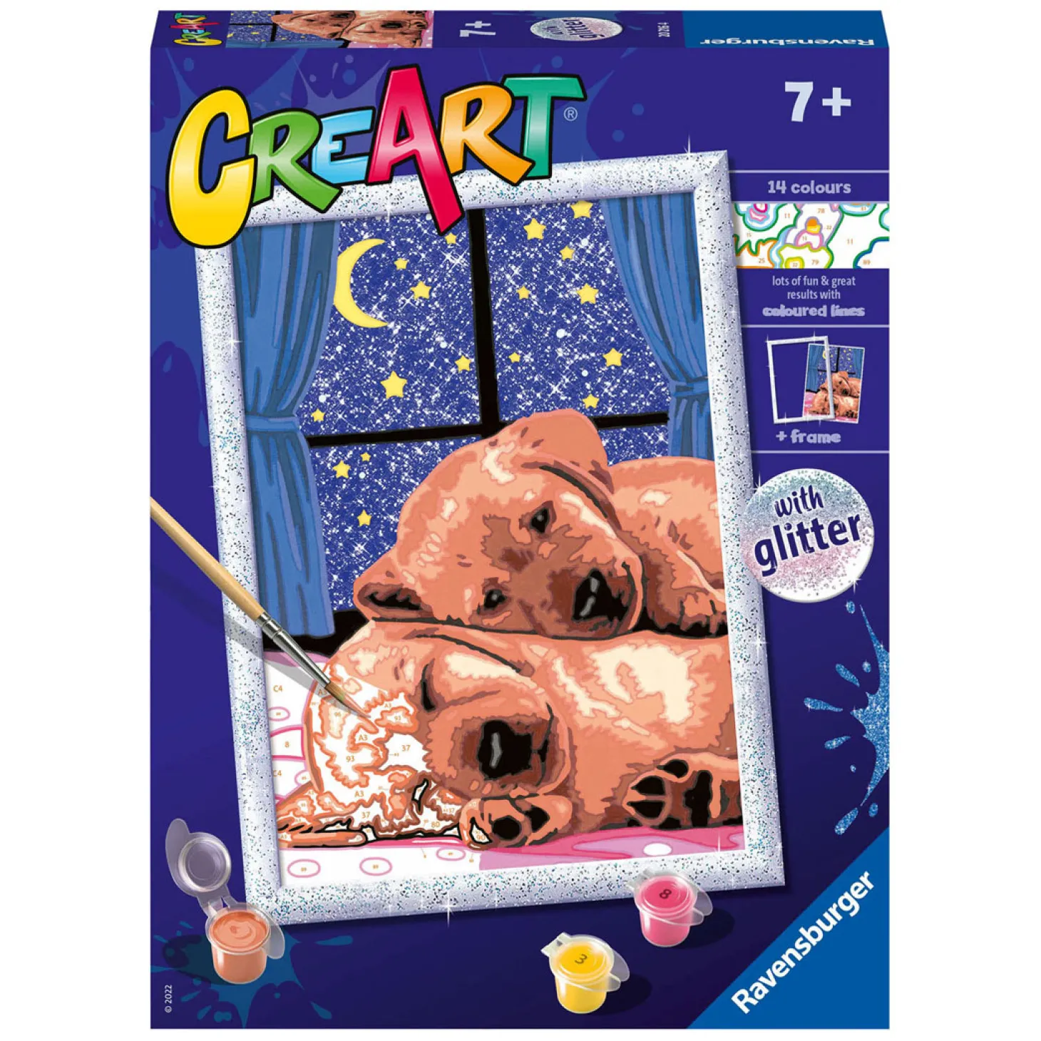 Ravensburger CreArt Schilderen op Nummer - Slaap Lekker!