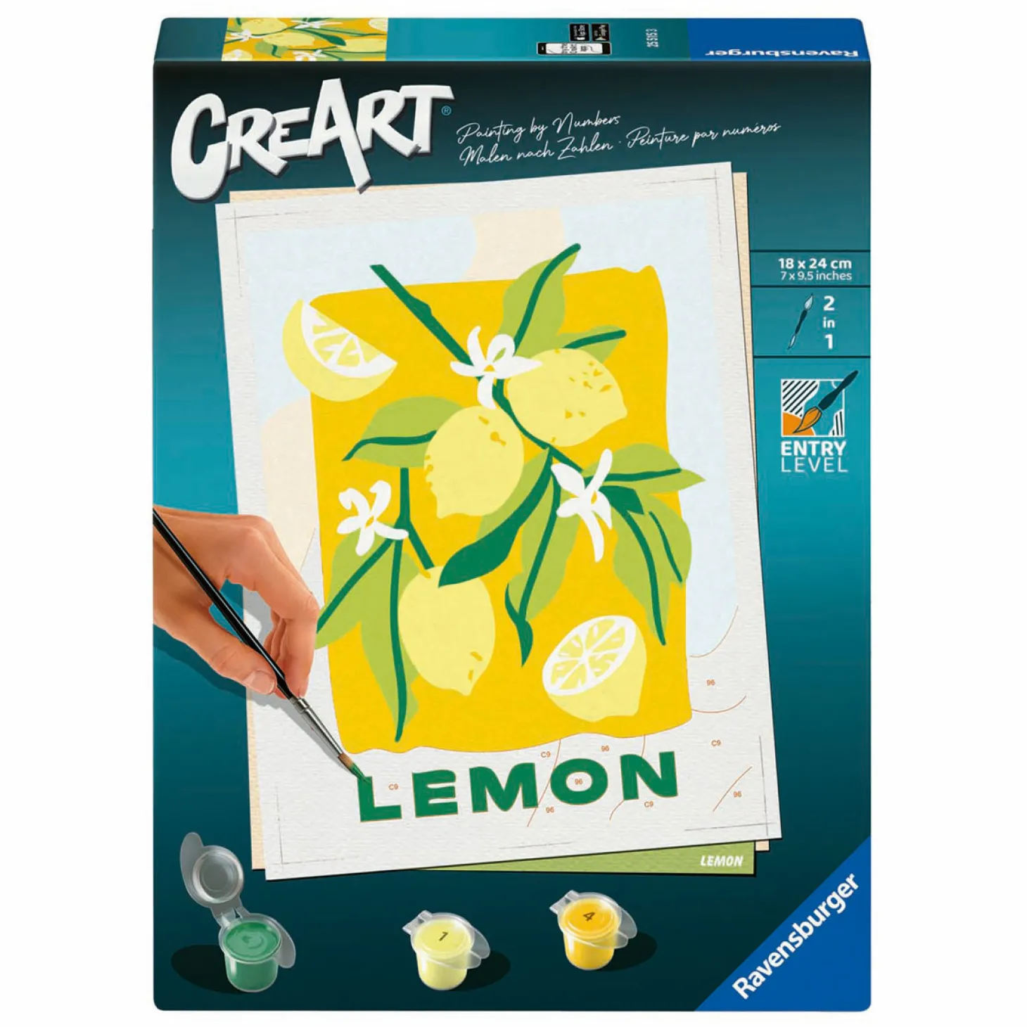 Ravensburger CreArt Schilderen op Nummer - Limoen