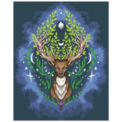 Ravensburger CreArt Schilderen op Nummer - Pixie Cold: Mystic Deer