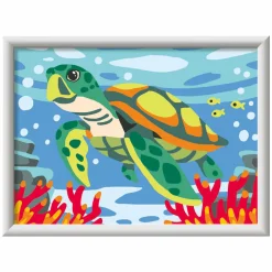 Ravensburger CreArt Schilderen op Nummer - Schildpad