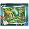 Ravensburger CreArt Schilderen op Nummer - Cottage Garden