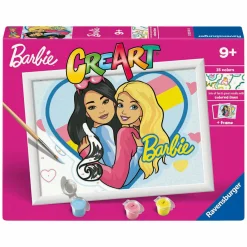 Ravensburger CreArt Schilderen op Nummer - Barbie-Duo